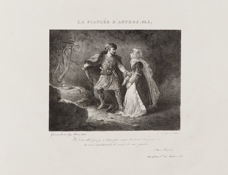 La Fiancée D'Abydos, Теодор Жерико, 1823