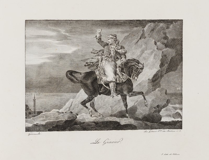 Le giaour, Jean Louis André Théodore Géricault, 1820