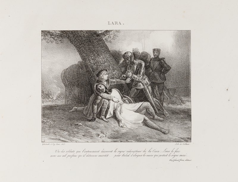 Lara, Jean Louis André Théodore Géricault, 1823