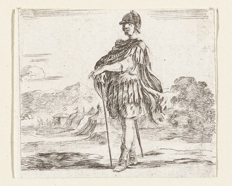 Mars, Fils de Jupiter et de Junon..., Stefano della Bella, 17th century