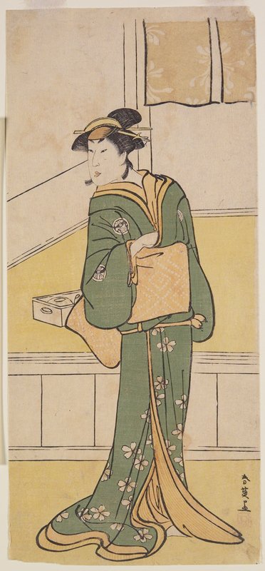 Actor Segawa Kikunojō in a Female Role, Katsukawa Shun'ei, c. 1784–1801