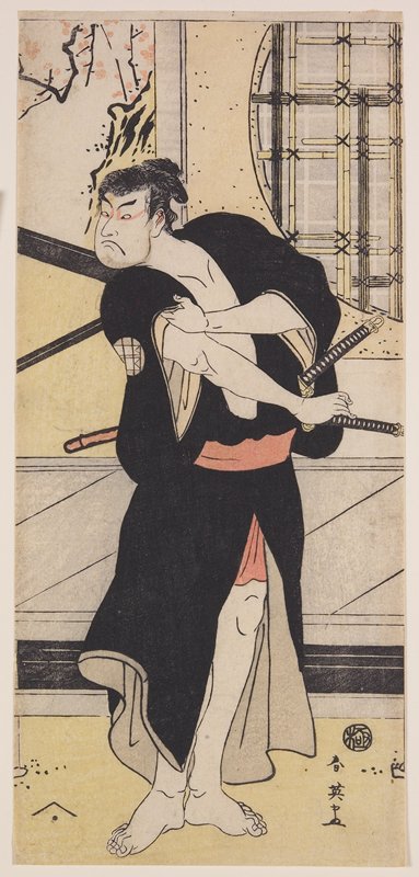 An Actor in a Ronin Role, Katsukawa Shun'ei, c. 1784–1801