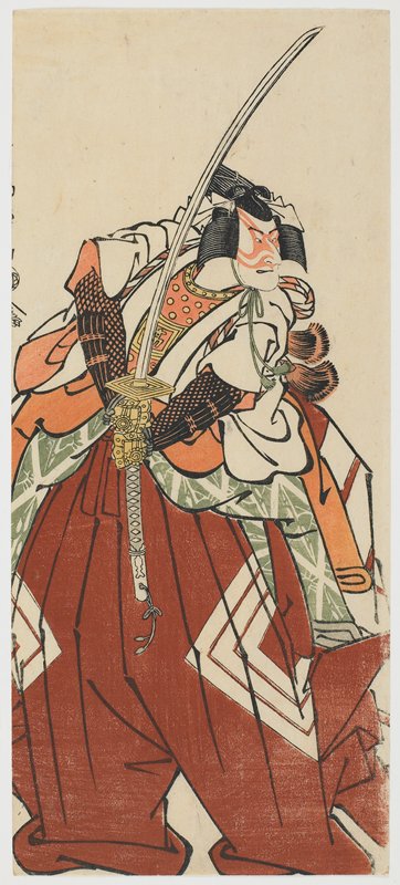 Actor Ichikawa Komazō llI as Shinozuka Gorō, Sharaku 写楽, 1794, 11th lunar month