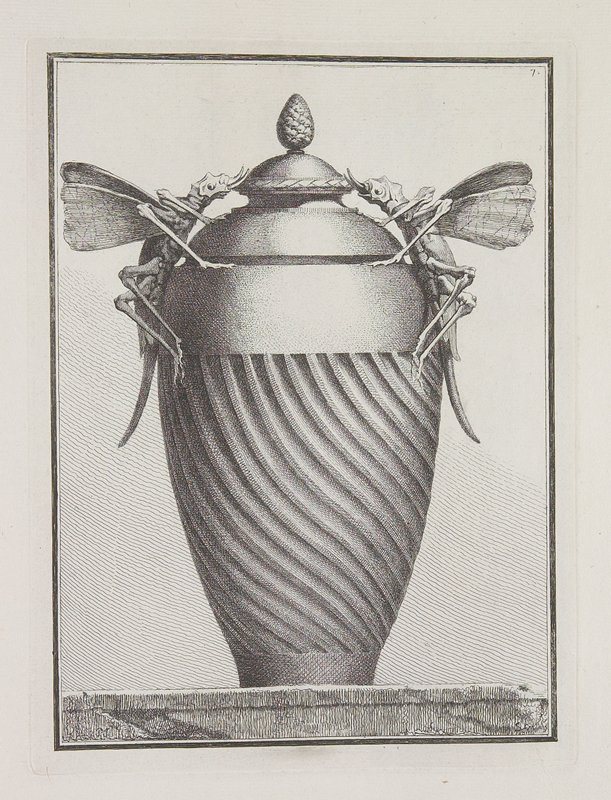 Plate from Suite des Vases Tirée du Cabinet de Monsieur Du Tillot, Marquis de Felino, Ennemond-Alexandre Petitot, 1764