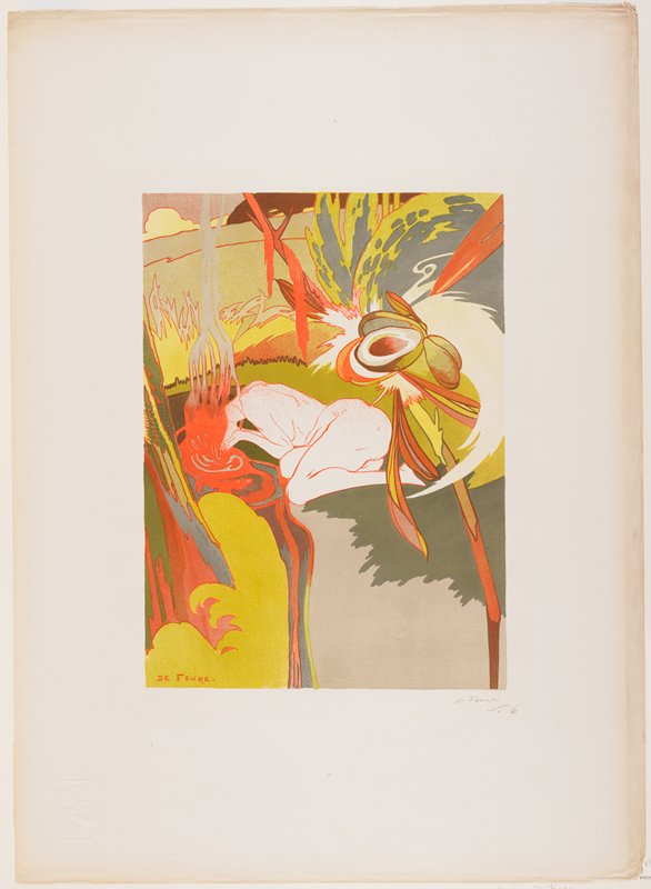 La source du  Mal (The Source of Evil), Georges de Feure, 1894