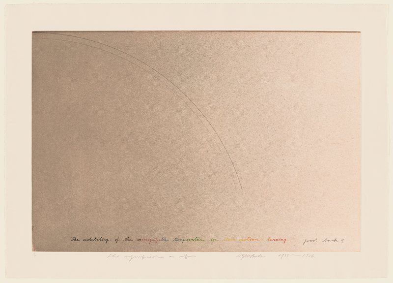 The Signified or If, no. 7, Сюсаку Аракава, 1975–76