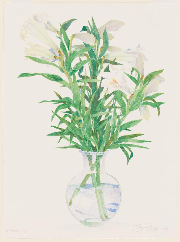 Easter Lillies, Gary Alan Bukovnik, 1982