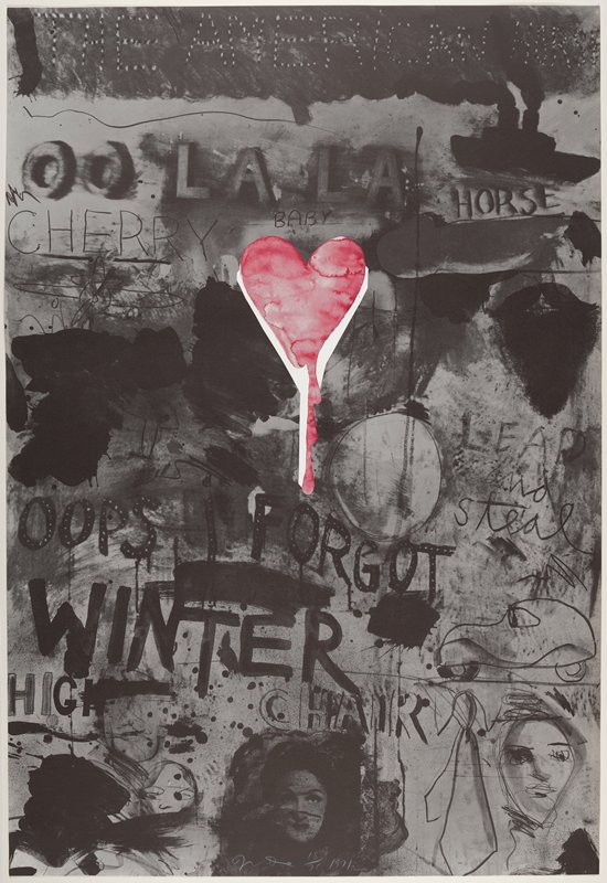 Picabia II (Forgot), Jim Dine, 1971