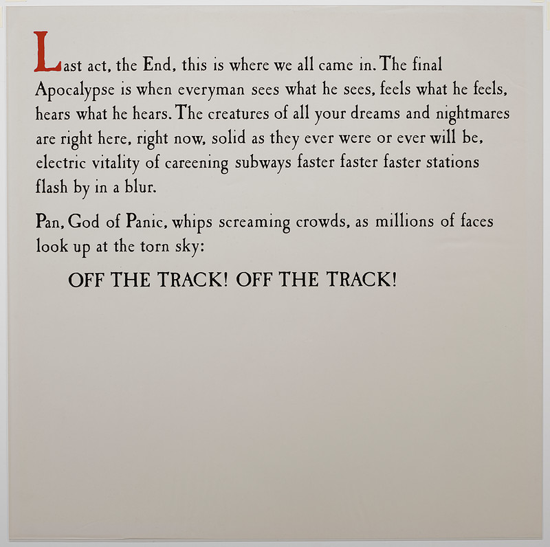 Last act, the End... by Keith Haring