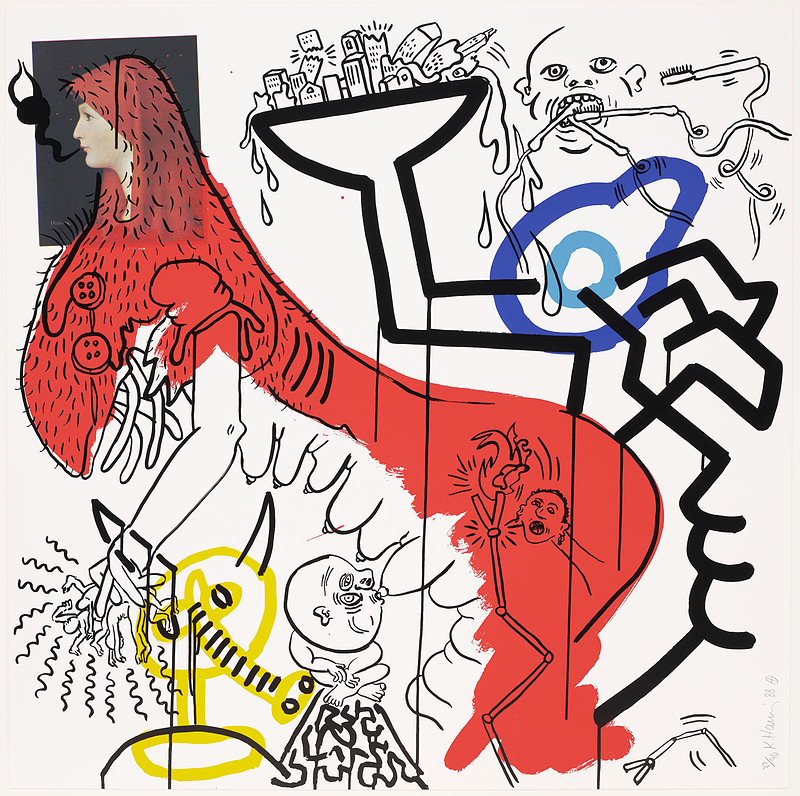 Apocalypse 4 by Keith Haring