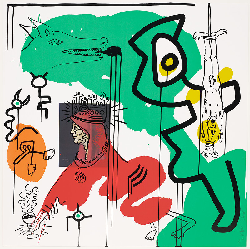 Apocalypse 9 by Keith Haring