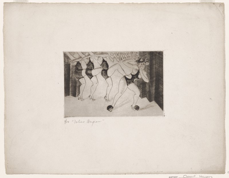Follies Wagram, Clement Haupers, 1928