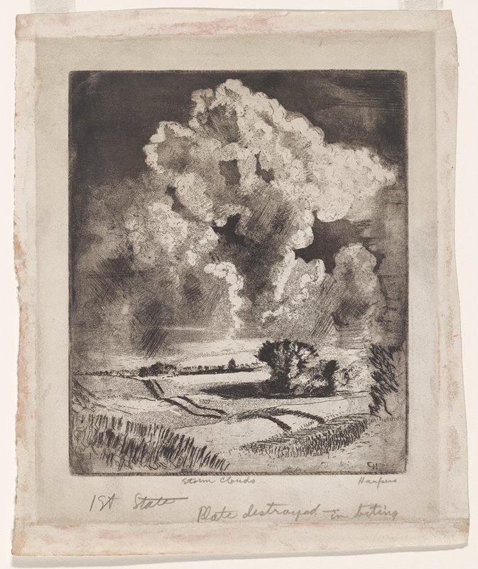 Storm Clouds, Clement Haupers, 1972