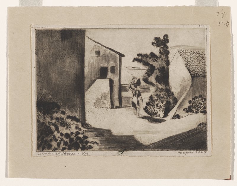 Corner at Cagnes-sur-Mer, Clement Haupers, 1928
