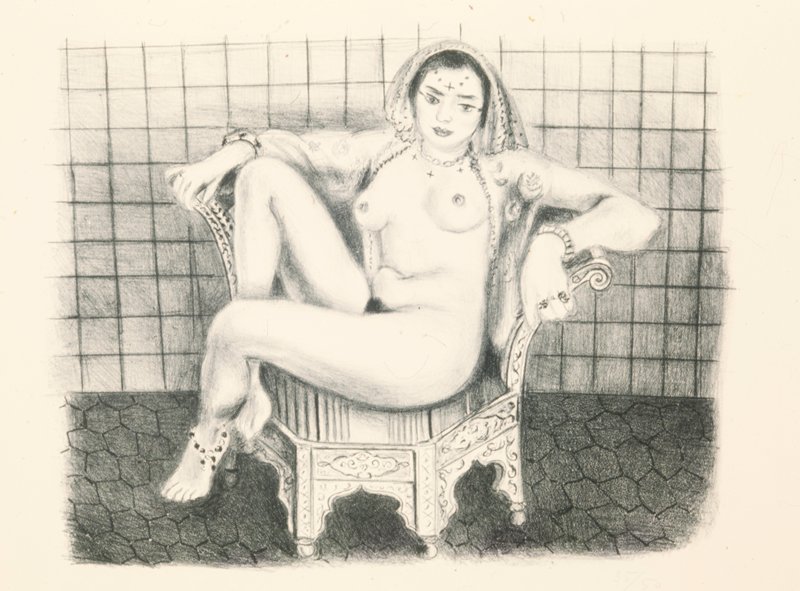 Seated Odalisque, Henri Matisse, 1929