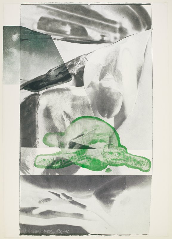 Gulf, Robert Rauschenberg, 1969