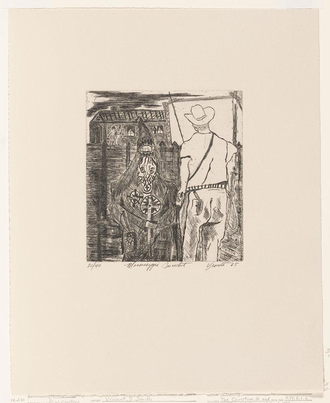 Eight Etchings: Mississippi Incident, Vincent D. Smith, 1965 (published 1994)
