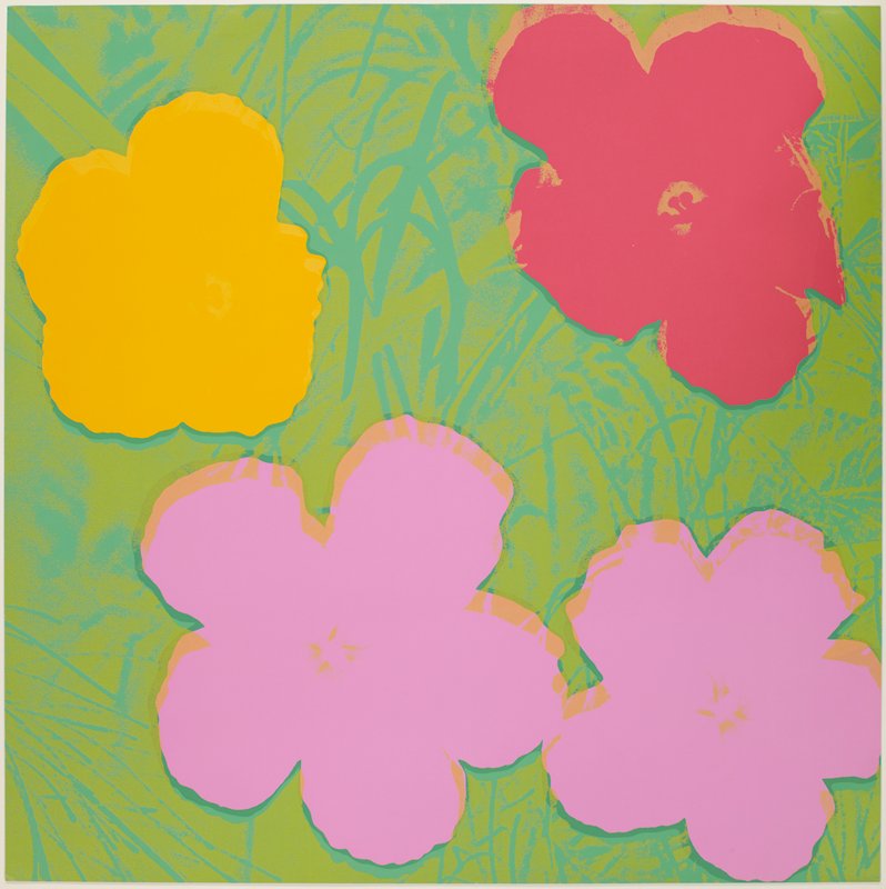 Flowers by Andy Warhol