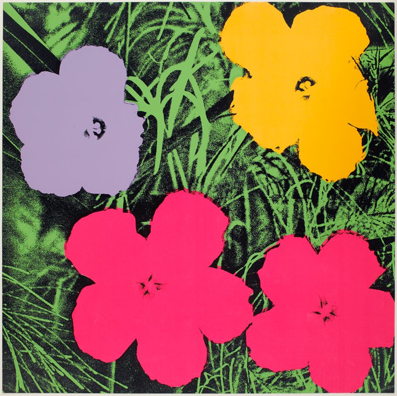 Flowers by Andy Warhol