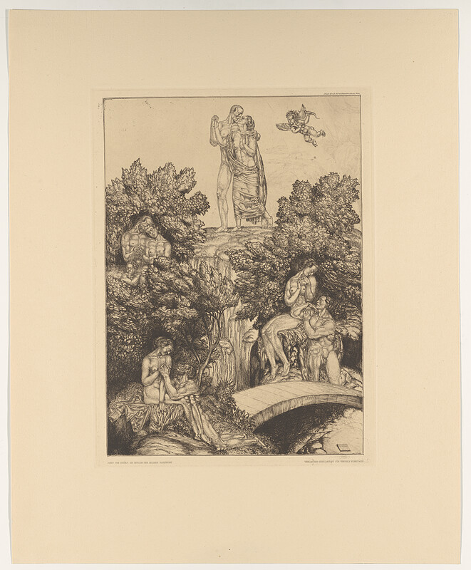 Die Gefilde der Seligen, Josef von Divéky, 1917