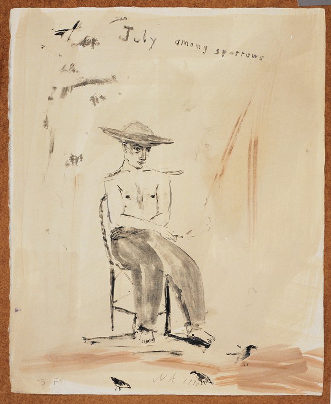 Study for July Among Sparrows, from the Portfolio Lilacs and Smoke, Nicolas Africano, 1987–90