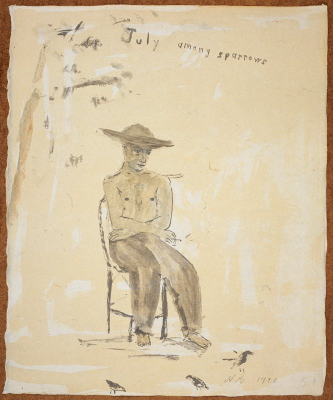 Study for July Among Sparrows, from the Portfolio Lilacs and Smoke, Nicolas Africano, 1987–90