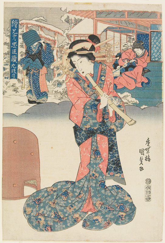 Act 9, Utagawa Kunisada, c. 1839