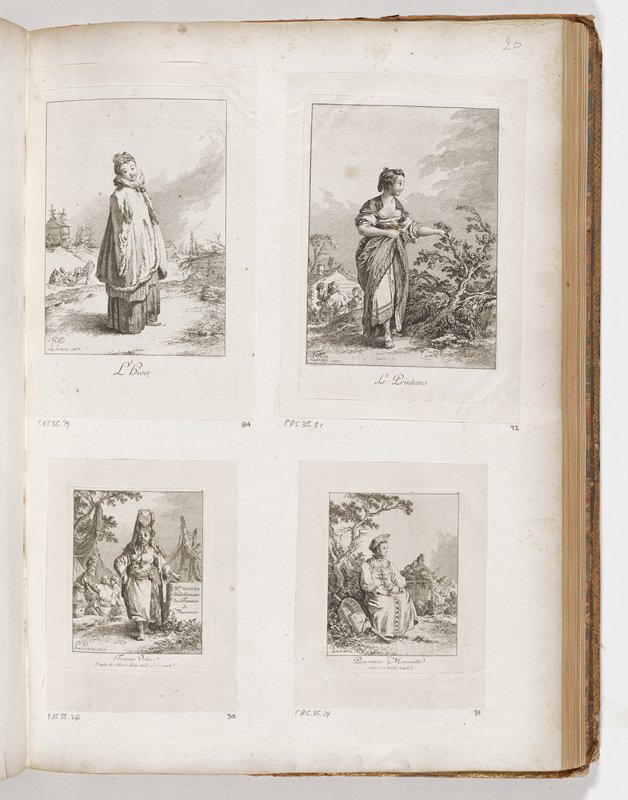 Rustic from Moscow, Jean-Baptiste Le Prince, 1768