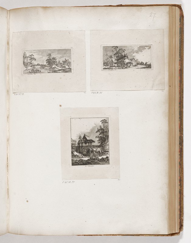 The Bridge, Jean-Baptiste Le Prince, 1765
