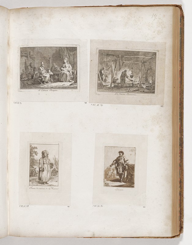 Georgian Man, Jean-Baptiste Le Prince, 1768
