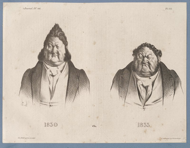 1830 et 1833 (Louis-Philippe), from La Caricature