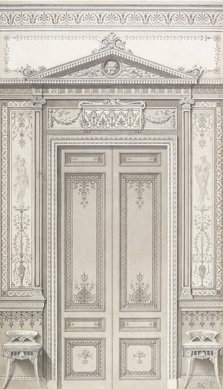 Untitled, from L'Architecture, la Decoration et L'Ameublement, Alexander Eugène Prignot, 1878