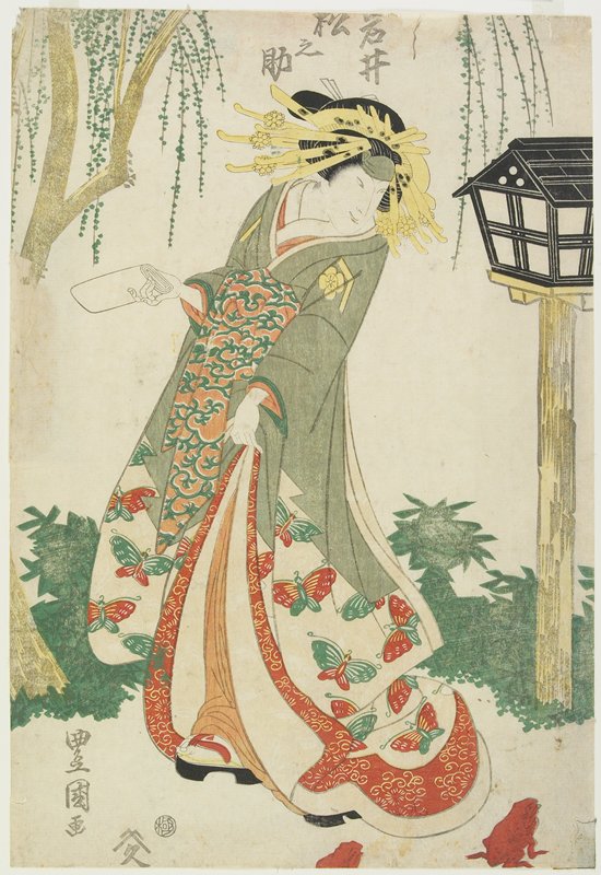 Actor Iwai Matsunosuke, Utagawa Toyokuni, 1810s