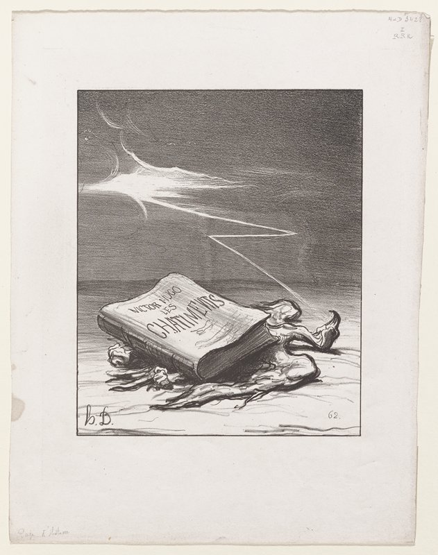Page d'Histoire, Honoré Daumier, 19th century