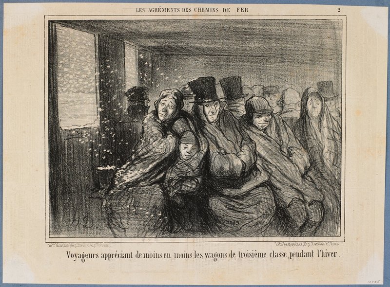 Travelers showing less and less appreciation for third-class carriages in winter