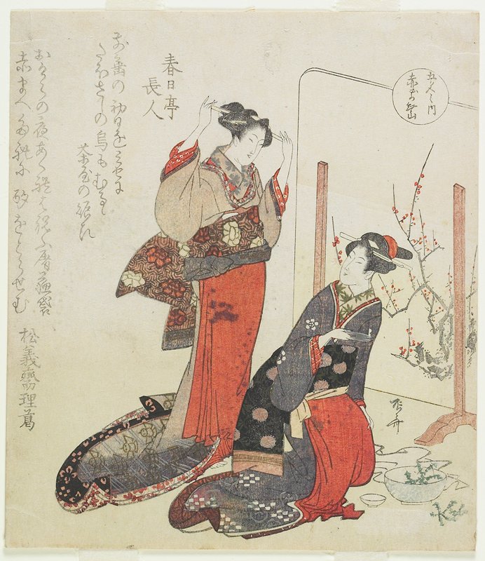Red, Ryūryūkyo Shinsai, c. 1820