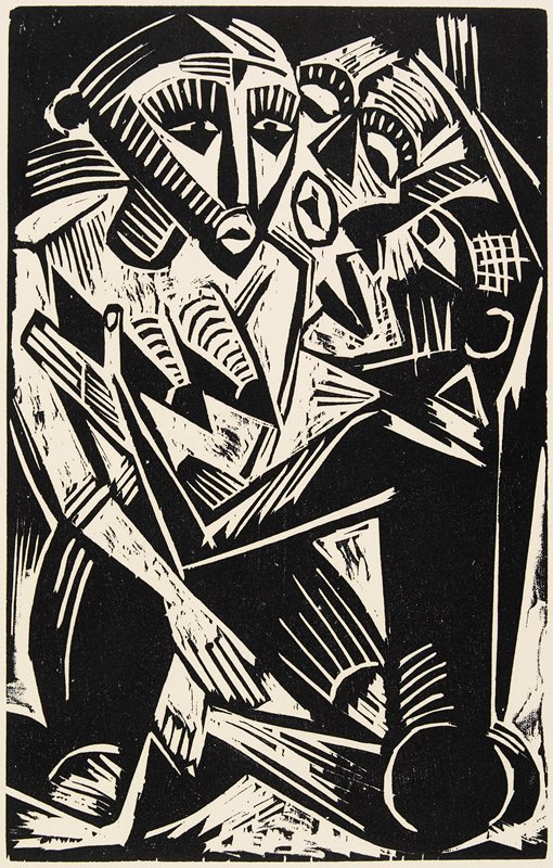 Weiß vom Manne begehrt, Макс Пехштейн, 1919