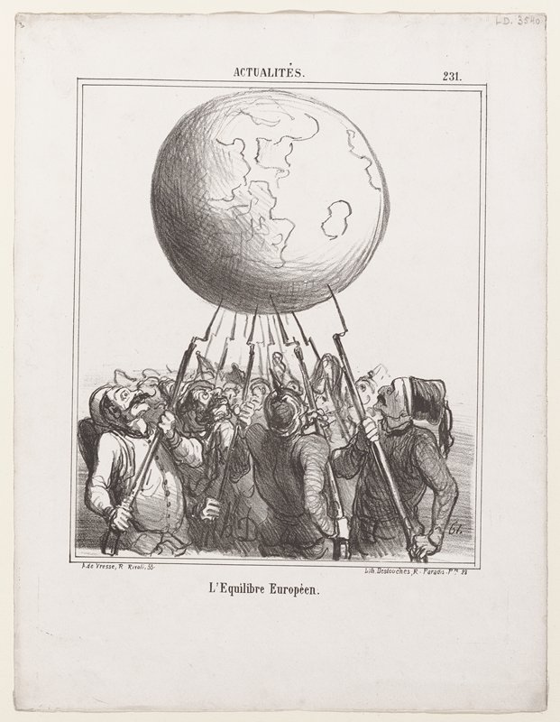 L'Equilibre Européen (Actualités), from Le Charivari