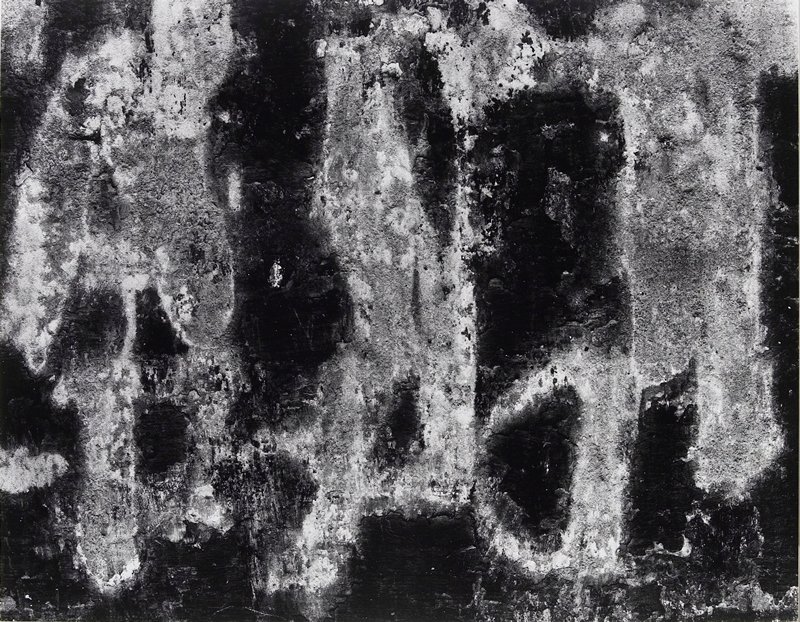 Rome Hieroglyph I, Aaron Siskind, 1963