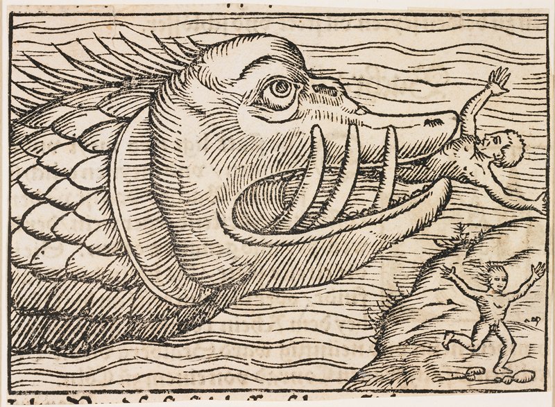 Jonah and the Whale, 16th century