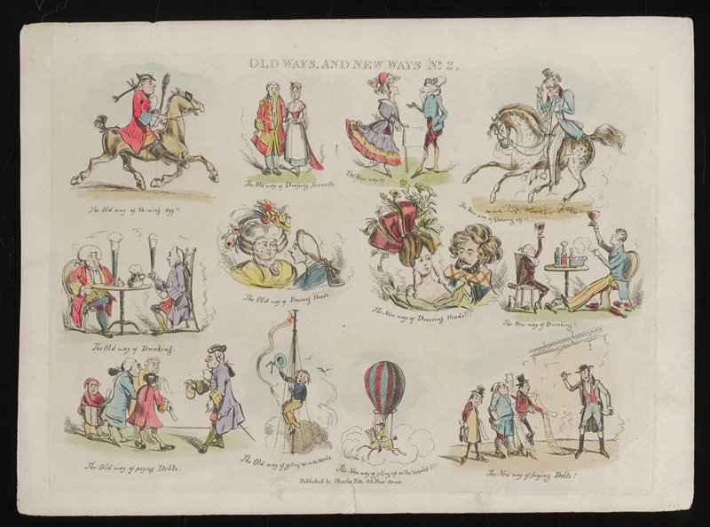 Old Ways, and New Ways No. 2, England 16th century, early 19th century