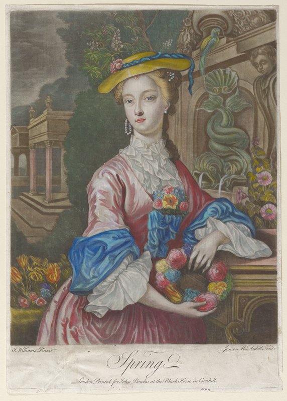 Spring, after John Michael Williams, 18th century