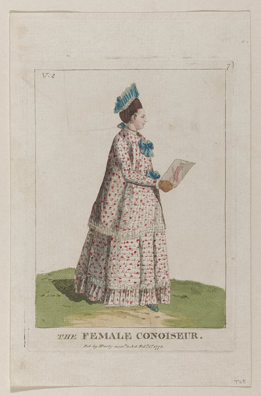 The Female Connoiseur, Matthew Darly, 1772