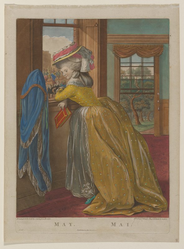 May, from The Twelve Months, Robert Dighton, late 18th century