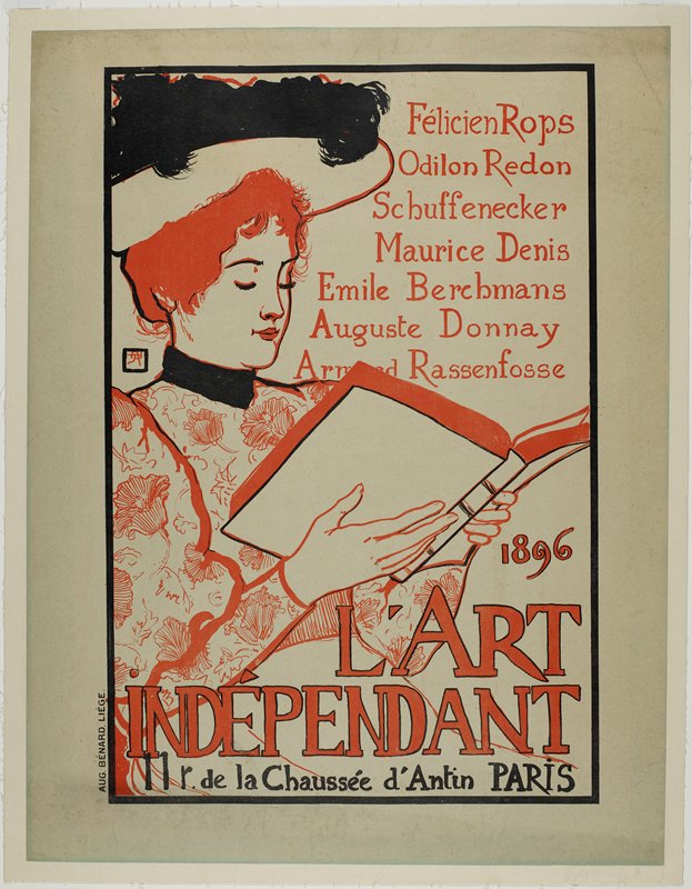 L'Art Independant, Armand Rassenfosse, 1896