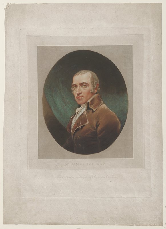 Portrait of Mr. James Gillray, after James Gillray, April 19, 1819
