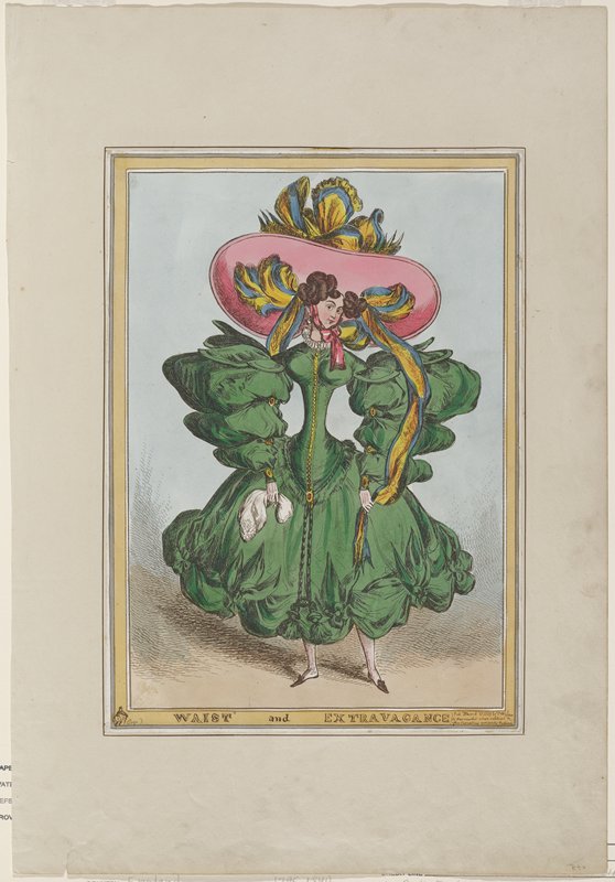 Waist and Extravagance, William Heath, March 1, 1829