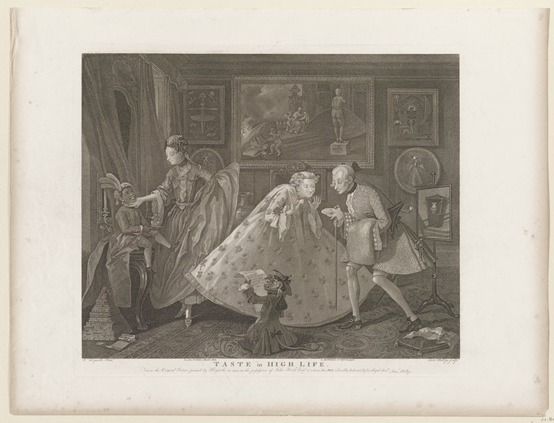 Taste in High Life, after William Hogarth, March 1, 1808