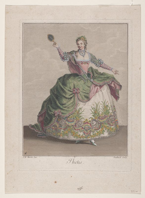 Thetis, Jean-Baptiste Martin II, c. 1760