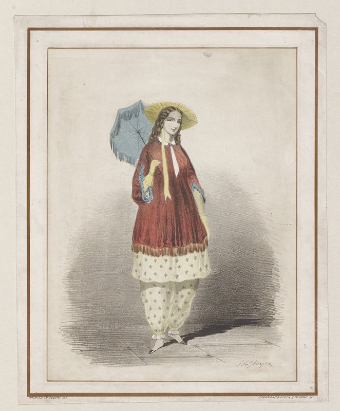 The Bloomer Girl, Edward Noyce, c. 1840